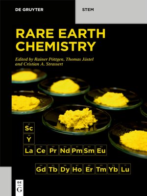 cover image of Rare Earth Chemistry
